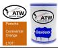 Preview: Porsche, Continental Orange, L107: 500ml Lackdose, von ATW Autoteile West.